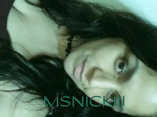 MSNICKIII